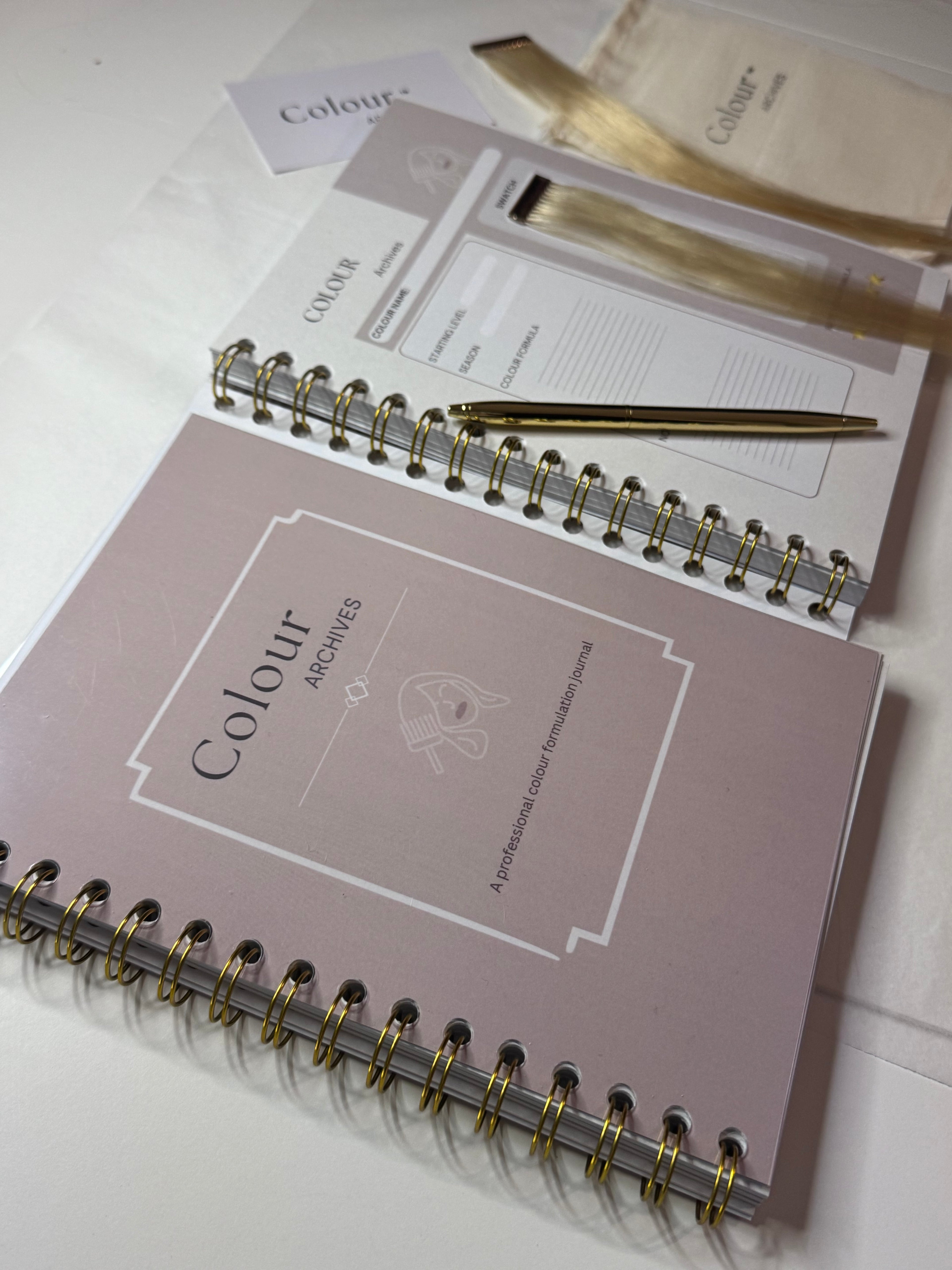 The Colour Archives Journal – A5 Compact Formula Journal | 50 Pages